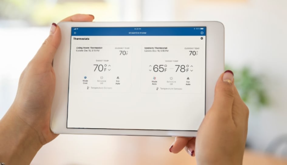 Thermostat control in Houston